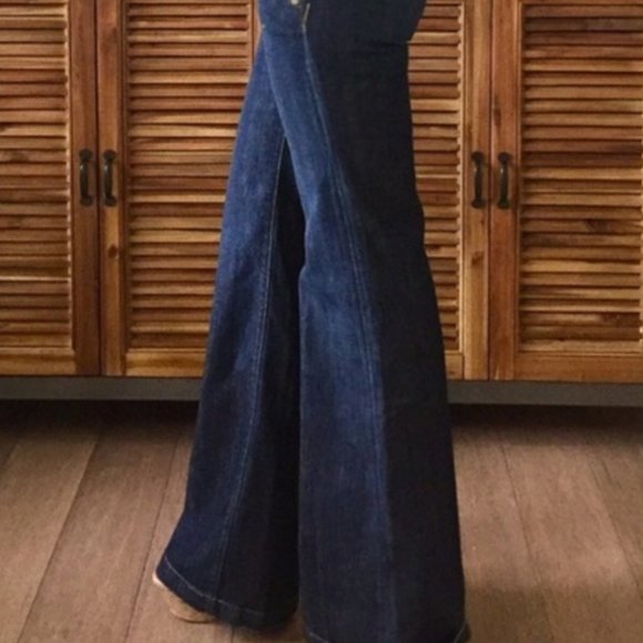 Lucky Brand Denim - Lucky Brand vintage wide Boho jeans size 27